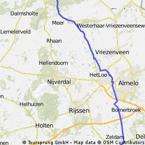 Van Kerspel Goor naar Callunaweg via water Deel 2