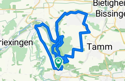 Route in der Bikemap App öffnen