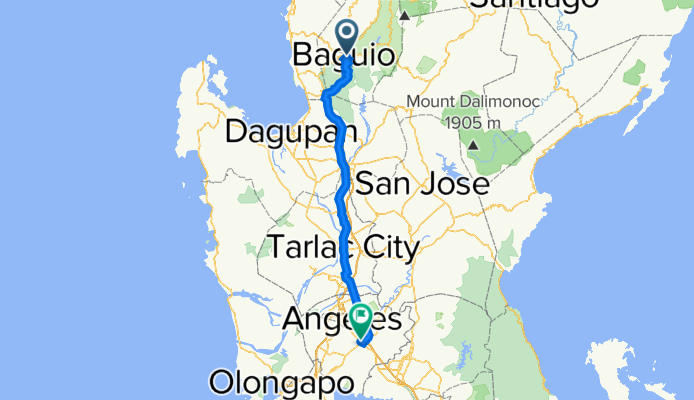 Baguio-Tarlac-San Fernando