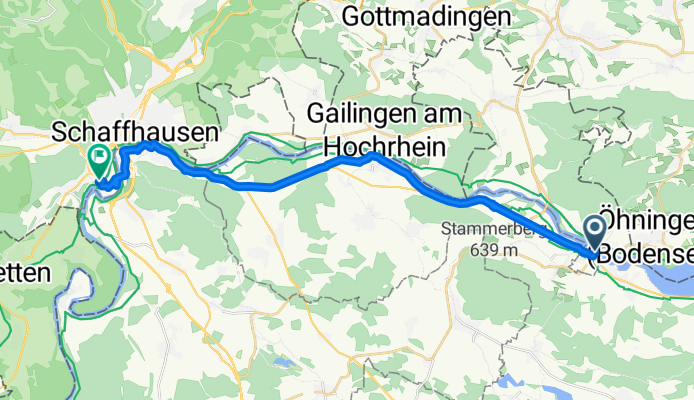 Von Stein nach Schaffhausen