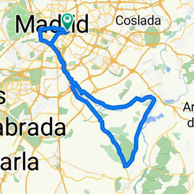 Madrid-Perales-SanMartin-Madrid 230m 67kms