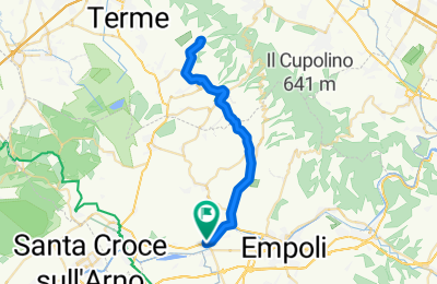 Route in der Bikemap App öffnen