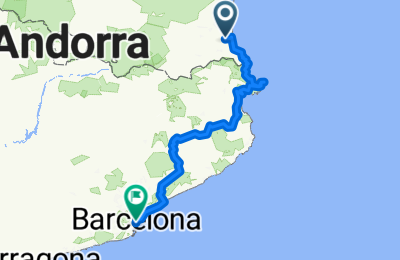 Route in der Bikemap App öffnen