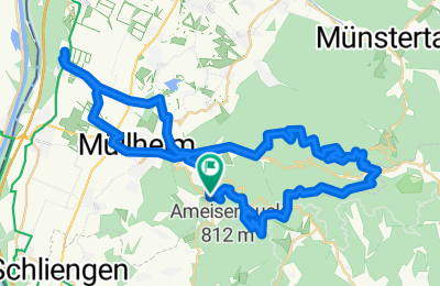 Route in der Bikemap App öffnen