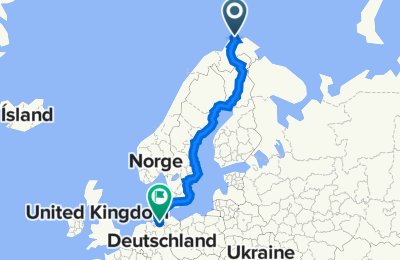 Route in der Bikemap App öffnen