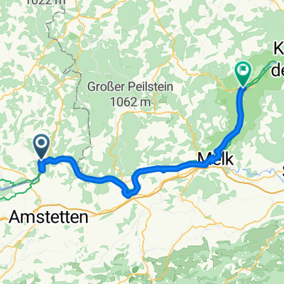 Grein to Splitz by bikepath