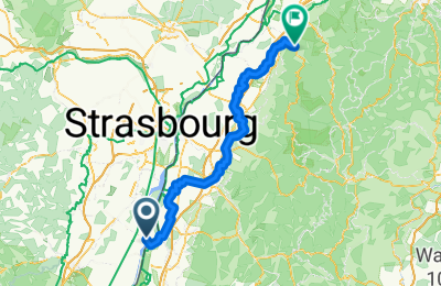 Route in der Bikemap App öffnen