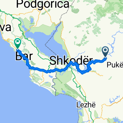 Albansko 5.den, trasa č.1