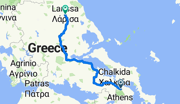 Brevet  Αθήνα - Λάρισα- Αθήνα (600χλμ)