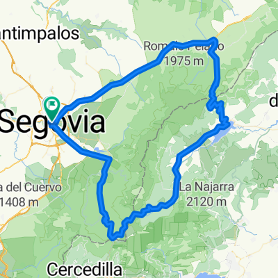 Segovia-Navacerrada-Rascafría-Segovia
