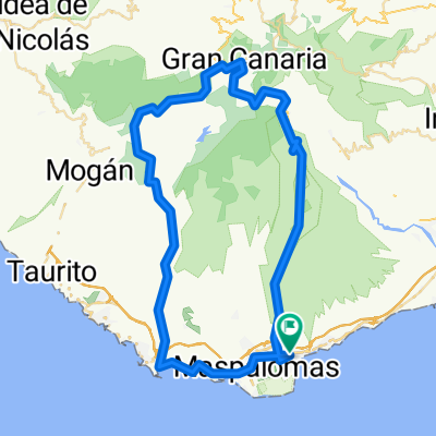 Maspalomas-Soria-Ayacata-Maspalomas