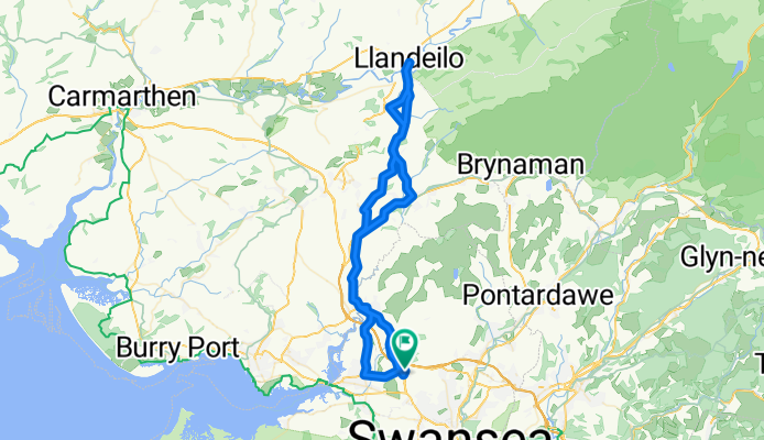 Penllergaer - Llandeilo Loop