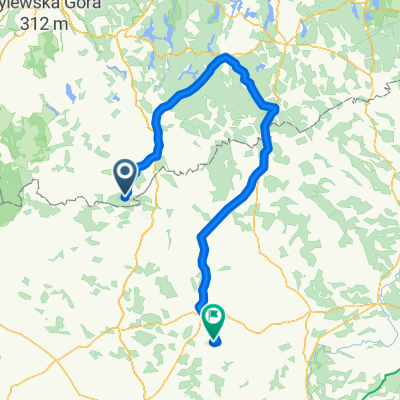 Iłowo-Nidzica-Jedwabno-Wielbark-Chorzele-Grudusk-Ciechanów-Golotczyzna 165km