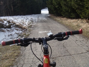 Hebe Bild 13 entlang der Bikemap-Route "Javorovy" hervor