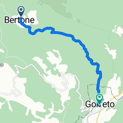 Da Bertone a Gorreto via mulattiera