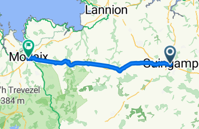 Route in der Bikemap App öffnen