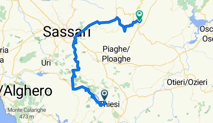 IT Sardinia 44.0 - Thiesi to Chiaramonti