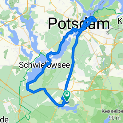 Michendorf -Potsdam Rundfahrt