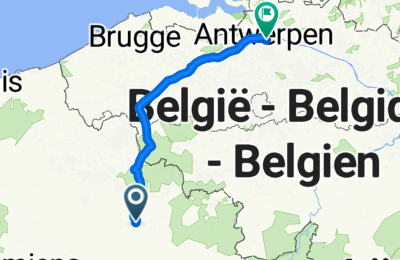 Route in der Bikemap App öffnen