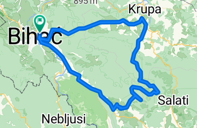Route in der Bikemap App öffnen