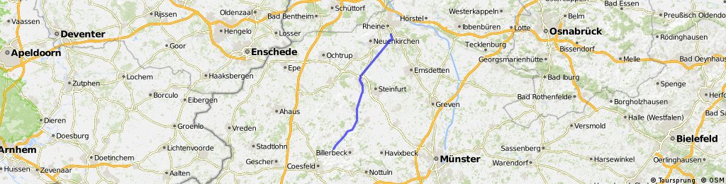 Münsterlandradweg - Radroute - 🚲 Bikemap