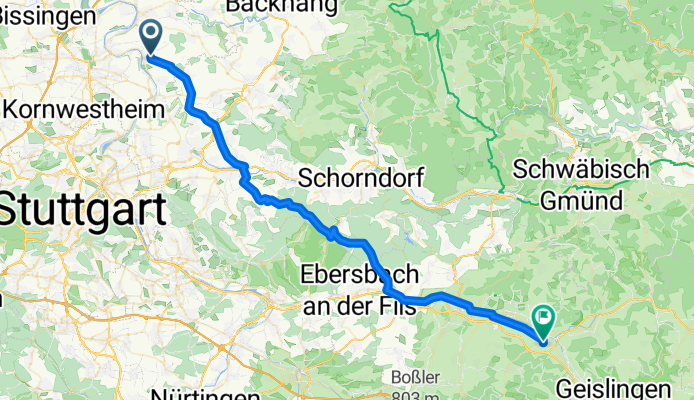 Poppenweiler - Süßen Var. 1