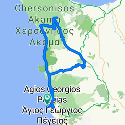 Akamas Park loop - medium.