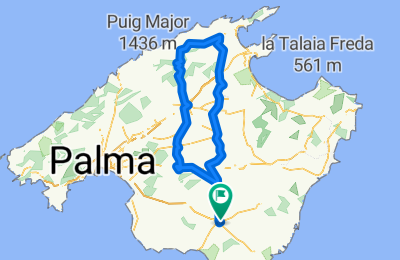 Route in der Bikemap App öffnen