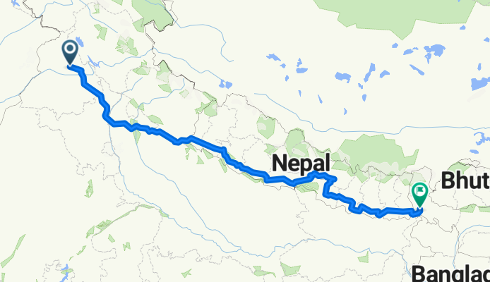 into nepal