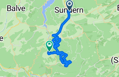Route in der Bikemap App öffnen