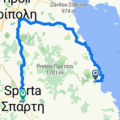 2nd STAGE 17/05/2012 LEONIDION  SPARTI : 133 km