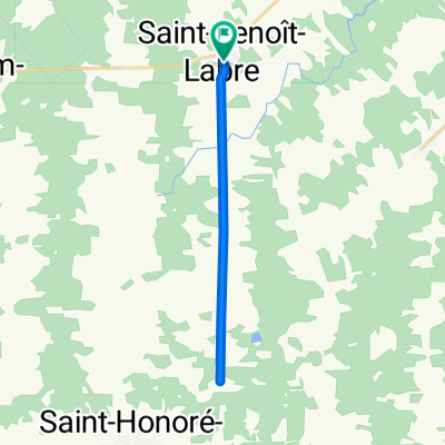 Étape 4 / Stage 4    Saint-Benoît-Labre km.20 (crono)