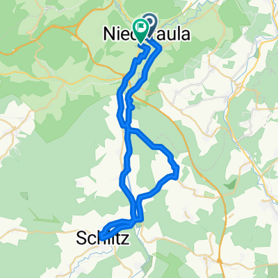 Von Niederaula nach Schlitz (auf Nebenstrecken)