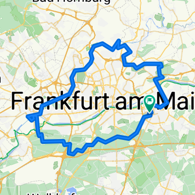 Grüngürtelweg Frankfurt am Main