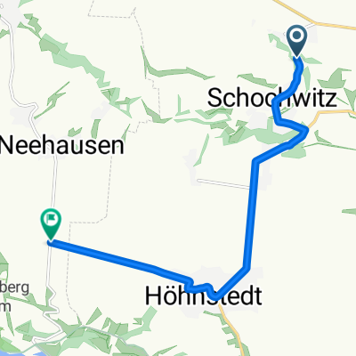 Schochwitz - Kreuzung Neehausen