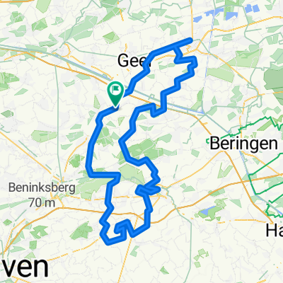 Hageland vanuit Mol