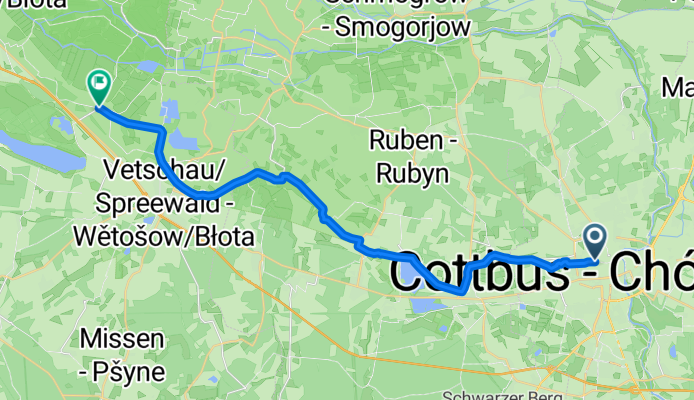 Cottbus Vetschau Raddusch