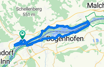 Route in der Bikemap App öffnen