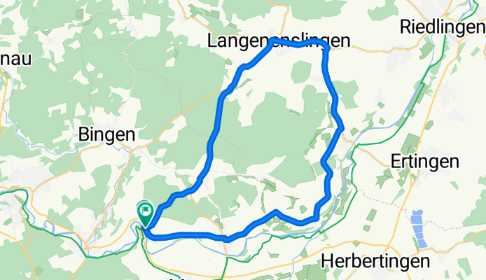 30km Sigmaringendorf Donau