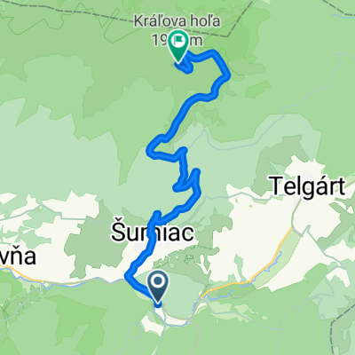 Červaná Skala-Šumiac-Kráľová Hoľa
