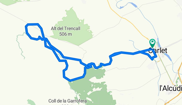 Open this route in Bikemap Web