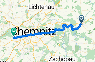 Route in der Bikemap App öffnen