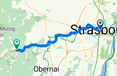 Route in der Bikemap App öffnen