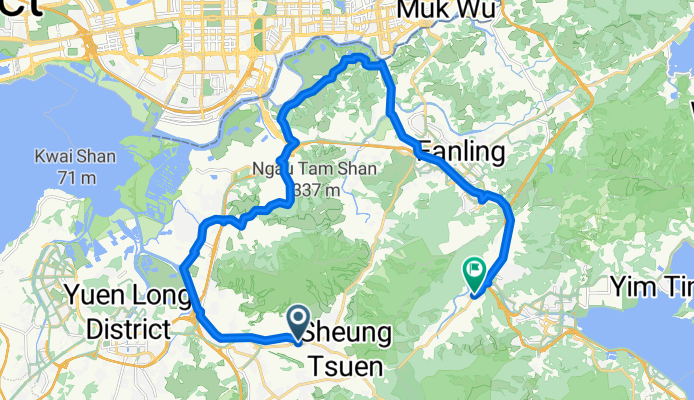 錦田-落馬洲-羅湖-上水-粉嶺-林村