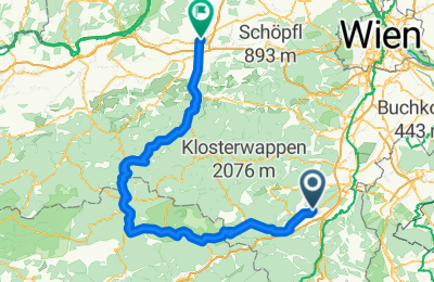 Route in der Bikemap App öffnen
