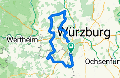 Route in der Bikemap App öffnen