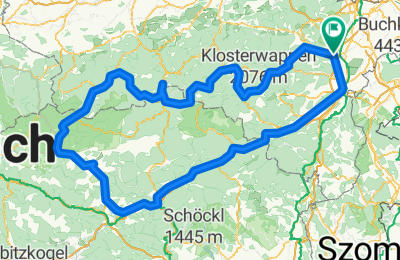Route in der Bikemap App öffnen