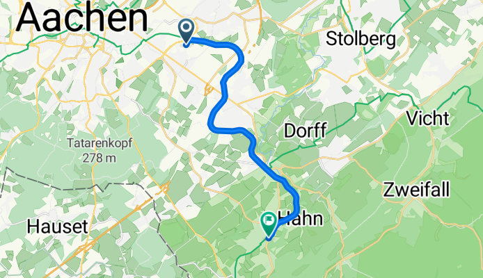 Vennbahnweg Aachen-Walheim