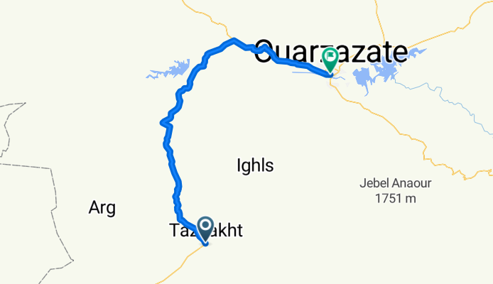 MS11A Tazenakht - Ouarzazate