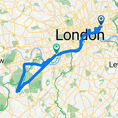 Shoreditch to Richmond Park